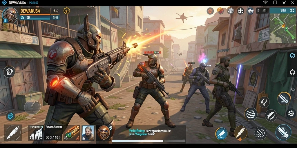 Tampilan gameplay DEWANUSA yang menarik dan penuh strategi.