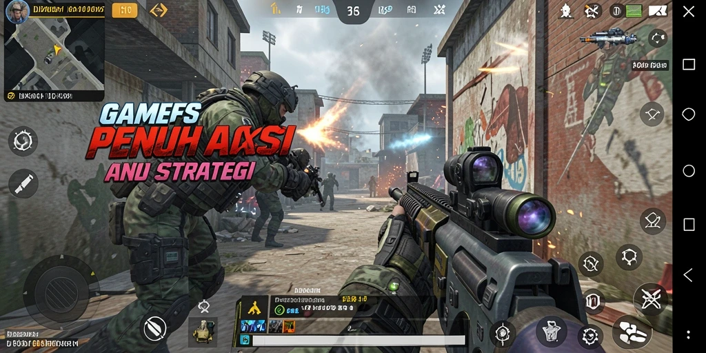 Tampilan gameplay seru dan menegangkan dari <strong>IDX66</strong> saat bertempur.