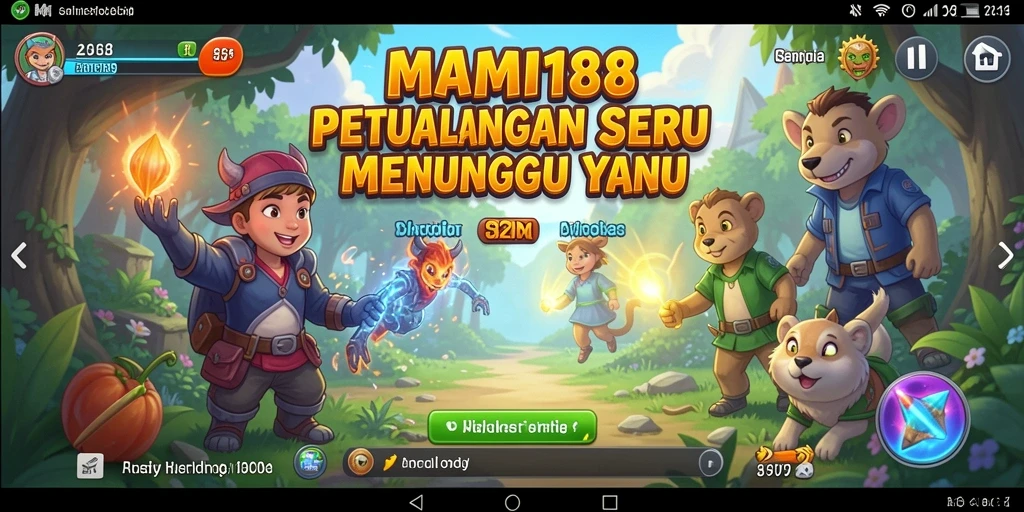 Tampilan gameplay petualangan seru di MAMI188 dengan grafis menarik.