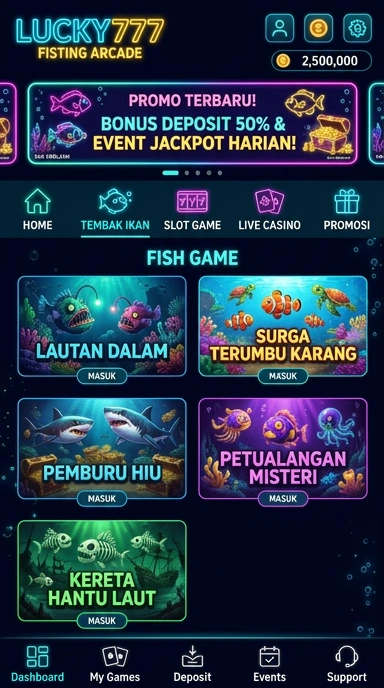Antarmuka user-friendly dari lucky777 untuk pengalaman yang lebih baik.